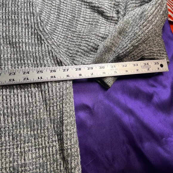 ๐ Barisal Men Knitted Sweater with Zipper Heather Gray - Picture 7 of 14